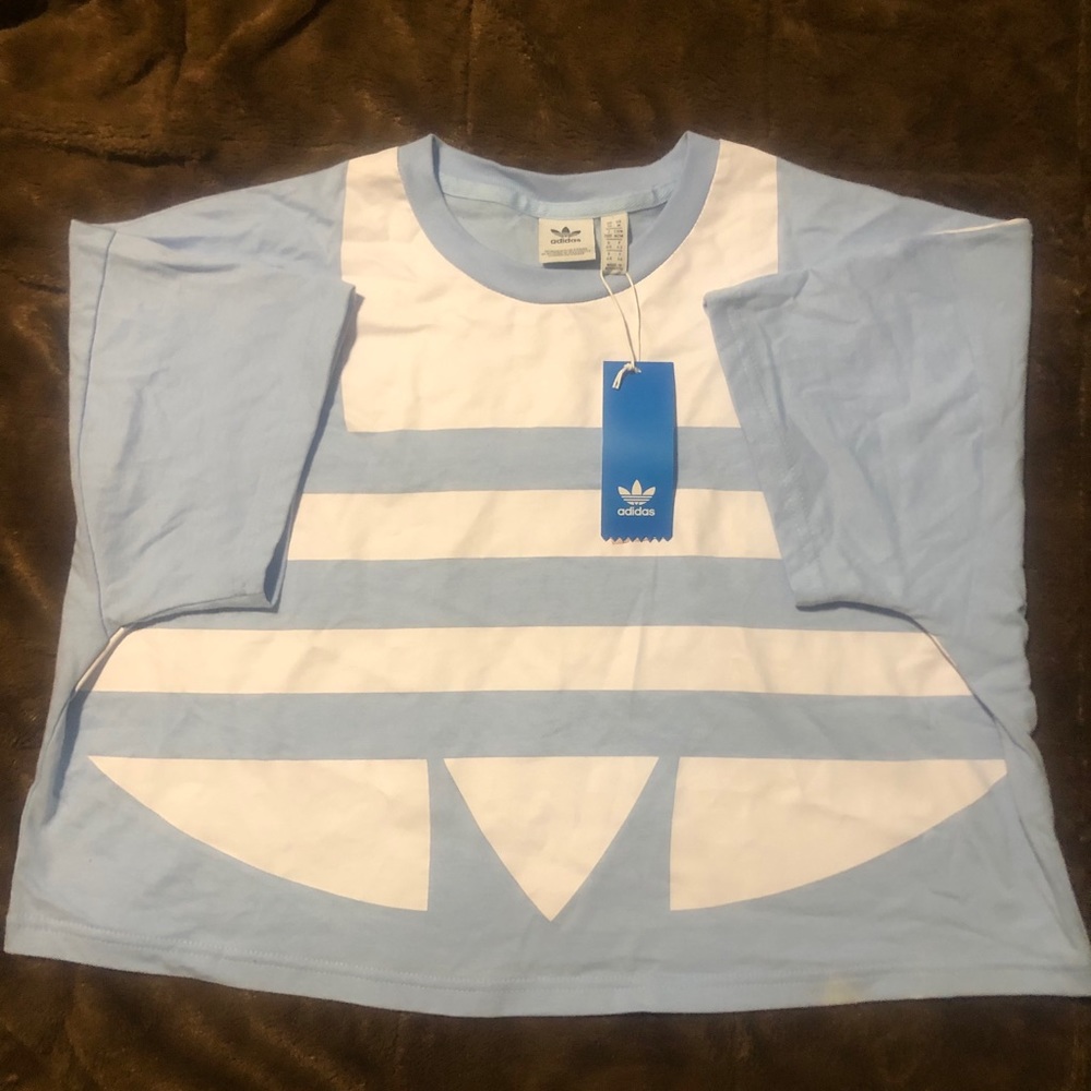 NWT women’s adidas cropped tee